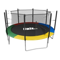 Unix Line Simple 10Ft  / 305 см (Color) inside из каталога батутов с защитной сеткой в Воронеже по цене 24890 ₽