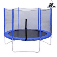 DFC Trampoline Fitness 14FT голубой внешняя сетка из каталога батутов в Воронеже по цене 26990 ₽