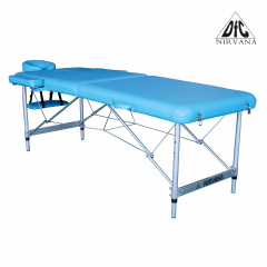DFC Nirvana Elegant Luxe (голубой) из каталога складных массажных столов в Воронеже по цене 18700 ₽