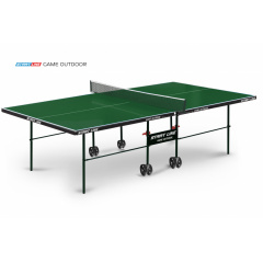 Game Outdoor с сеткой зеленый в Воронеже по цене 31990 ₽ в категории теннисные столы Start Line