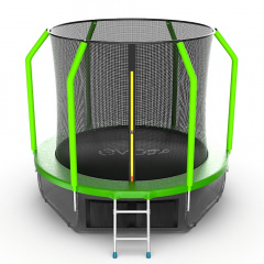 Evo Jump Cosmo 8ft (Green) + Lower net. из каталога батутов с защитной сеткой в Воронеже по цене 23990 ₽