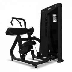 Bronze Gym NEO 28 Трицепс-машина из каталога грузоблочных тренажеров в Воронеже по цене 211650 ₽