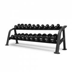 Bronze Gym BGDBR025-250  2.5-25 кг - 10 пар из каталога дисков, грифов, гантелей, штанг в Воронеже по цене 156990 ₽