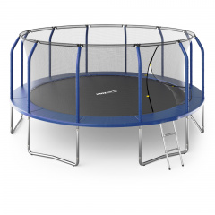 Unix Line Supreme Basic 16 ft (Blue) из каталога батутов с защитной сеткой в Воронеже по цене 53890 ₽
