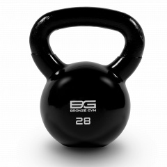 Bronze Gym в виниловой оболочке  28 кг из каталога гирь в Воронеже по цене 12290 ₽
