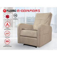 Fujimo E-COMFORT CHAIR F3005 FEF с электроприводом Ваниль из каталога массажных кресел в Воронеже по цене 89000 ₽