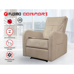 Fujimo COMFORT CHAIR F3005 FMW с механическим приводом Ваниль из каталога массажных кресел в Воронеже по цене 51900 ₽