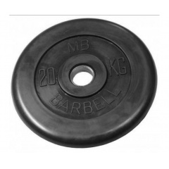 MB Barbell (металлическая втулка) 20 кг / диаметр 51 мм из каталога мультистанций в Воронеже по цене 8290 ₽