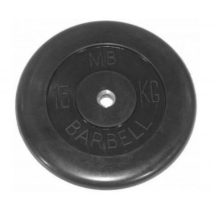 MB Barbell (металлическая втулка) 15 кг / диаметр 51 мм из каталога мультистанций в Воронеже по цене 6250 ₽