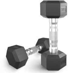 UnixFit гексагональная 2,5 кг из каталога обрезиненных гантелей в Воронеже по цене 1700 ₽