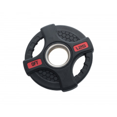 Original FitTools черный с двумя хватами 1,25 кг из каталога дисков для штанги с посадочным диаметром 50 мм. в Воронеже по цене 690 ₽