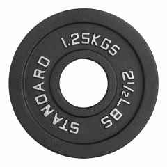 VictoryFit 1,25 кг чугунный окрашенный VF-SC510125 из каталога дисков для штанги с посадочным диаметром 50 мм. в Воронеже по цене 430 ₽