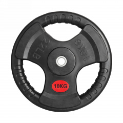 VictoryFit обрезиненный 10 кг. VF-S251000 из каталога дисков для штанги с посадочным диаметром 26 мм.  в Воронеже по цене 3440 ₽