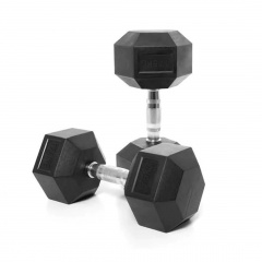 VictoryFit гексагональная VF-H175 (17,5 кг) 1 шт. из каталога обрезиненных гантелей в Воронеже по цене 5990 ₽