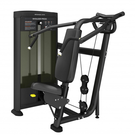 Рендер-0 для Bronze Gym BLANC 20 Жим от плеч независимый