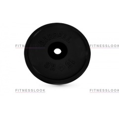 MB Barbell евро-классик черный - 50 мм - 15 кг из каталога дисков для штанги с посадочным диаметром 50 мм. в Воронеже по цене 8874 ₽