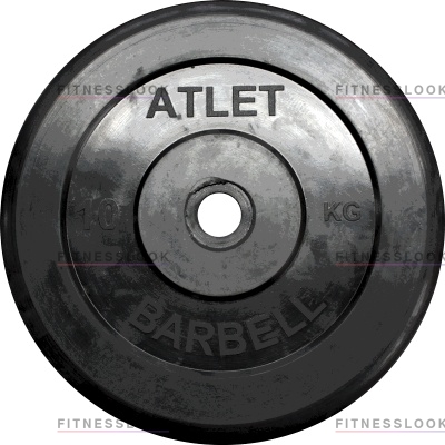 MB Barbell Atlet - 26 мм - 10 кг из каталога дисков, грифов, гантелей, штанг в Воронеже по цене 3766 ₽