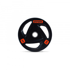 Ziva 25 кг ZIVA ZVO-DCRB-2307 серии ZVO резиновое покрытие из каталога дисков для штанги с посадочным диаметром 50 мм. в Воронеже по цене 11490 ₽