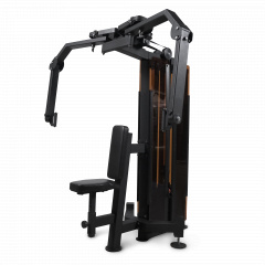 Bronze Gym Partner ML-810 Баттерфляй/Задние дельты из каталога грузоблочных тренажеров в Воронеже по цене 219300 ₽