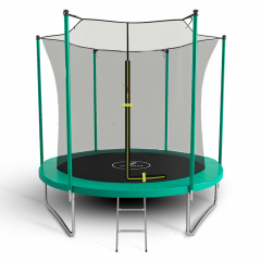 Yamota Basic 8ft (244 см) из каталога батутов с защитной сеткой в Воронеже по цене 19990 ₽