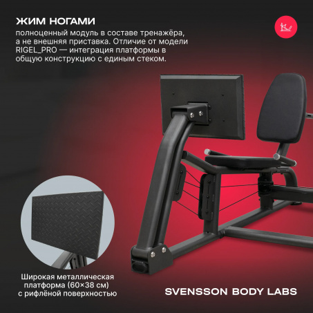Рендер-31 для Svensson Body Labs Rigel Plus PRO (стек 60кг)