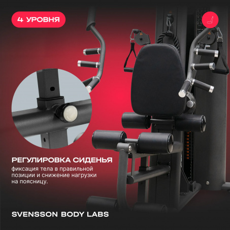 Рендер-24 для Svensson Body Labs Rigel Plus PRO (стек 60кг)