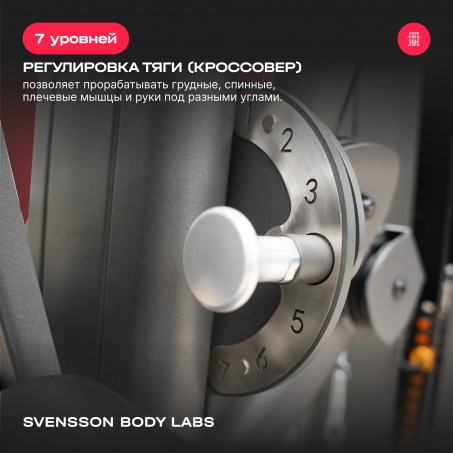 Рендер-8 для Svensson Body Labs Rigel Plus PRO (стек 60кг)