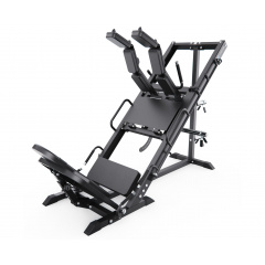 DFC STEELVER SV9205 Жим ногами / Гакк-машина из каталога тренажеров на свободных весах в Воронеже по цене 219990 ₽