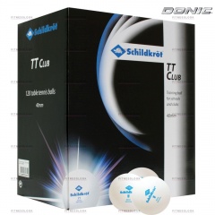 Donic 2T-CLUB - 120шт. - белые из каталога мячей для настольного тенниса в Воронеже по цене 4290 ₽
