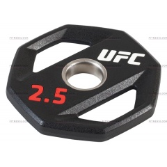 UFC олимпийский 2,5 кг 50 мм из каталога дисков для штанги с посадочным диаметром 50 мм. в Воронеже по цене 4945 ₽