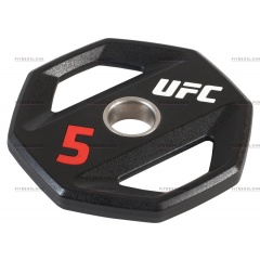 UFC олимпийский 5 кг 50 мм из каталога дисков для штанги с посадочным диаметром 50 мм. в Воронеже по цене 9785 ₽