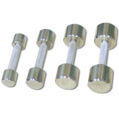 MB Barbell 1-10 кг 10 пар из каталога ковриков для йоги и фитнеса в Воронеже по цене 63180 ₽