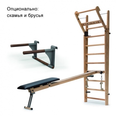 Рендер-1 для NOHrD WallBars - ясень/ 10 перекладин