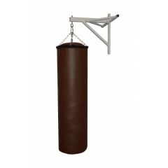 Рокки 120X40 см 50 кг коричневый иск кожа из каталога подвесных боксерских мешков и груш в Воронеже по цене 14320 ₽